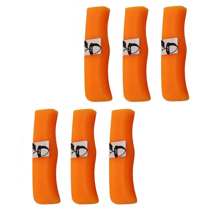 دسته یدک چاقو مدل بلوط کد YP-KABABZANI-06 بسته 6 عددی